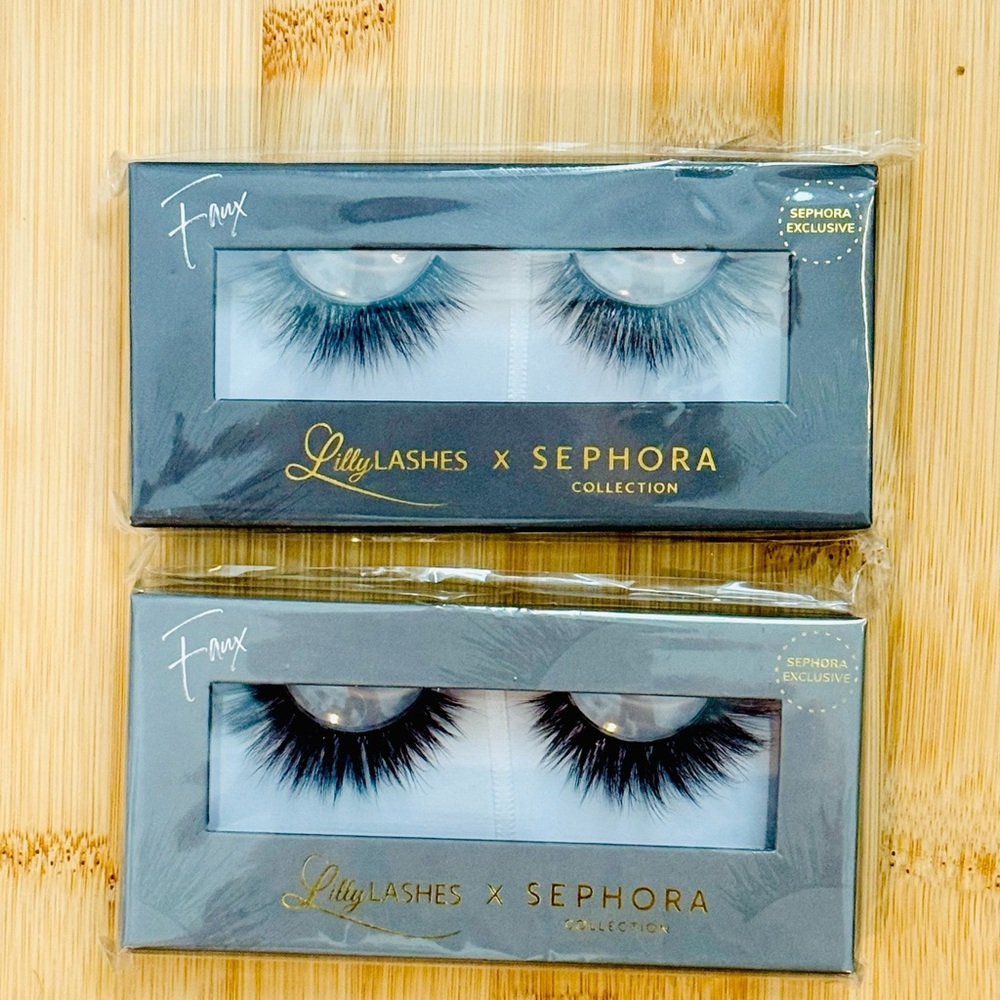 Sephora Faux Lashes - Black - New!